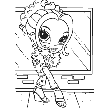 Glamorous girl