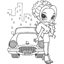 Glamorous girl