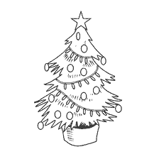 Bonito árbol de Navidad