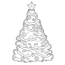 Beautiful New Year's tree