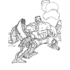 Hulk kontra wróg
