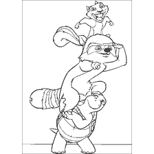 Forest Brat: Turtle, Erjay and Hammy