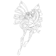 Bloom Sirenix na coloração