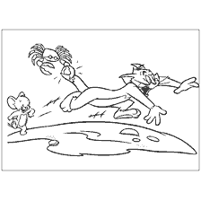 Tom and Jerry: The crab on Tom's tail