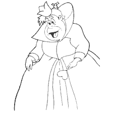 coloriage: La Reine d'Alice au pays des merveilles