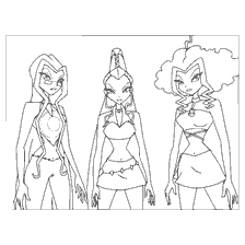 Trix. Darcy, Icy and Stormy