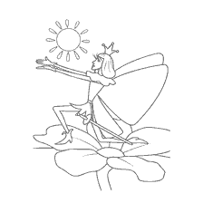الأمير يطلب من Thumbelina أن تصبح زوجته