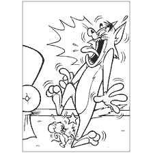 Tom and Jerry - coloring book