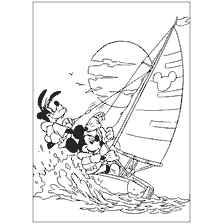 Mickey Mouse e Empresa: Yachtmen