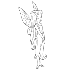 Fairy Silverfish from the cartoon Legend of the monster, coloring book