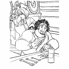 Drawing by Wasabi and Gogo Tamago from the cartoon City of Heroes