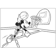 Mickey Mouse - Basketball player