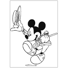 Mickey Mouse en un divertido baile de sombrero