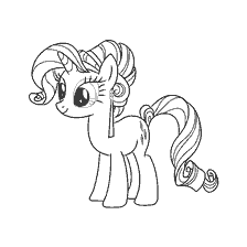 Kolorowanie przez rzadkość z My Little Pony