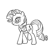 Colorido por Pony Rarity