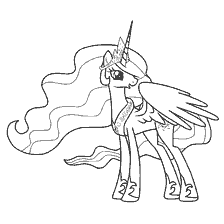 Pony ልዕልት Celestia