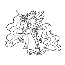 Prinzessin Celestia von My Little Pony