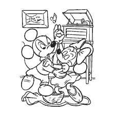 Mickey Mouse and Minnie Dance