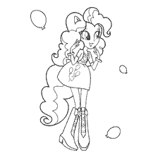 Coloring by Pinky Pai from Equestria