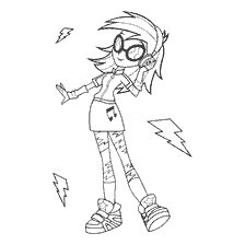 Vinyl Scratch of Equestria
