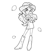 Coloring Girls from Equestria: Sunset Shimmer