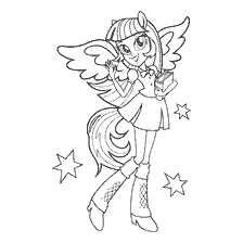 Twilight spark from Equestria