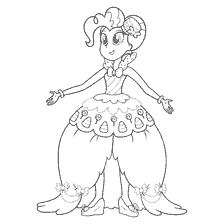 Coloring by Pinky Pai from Equestria