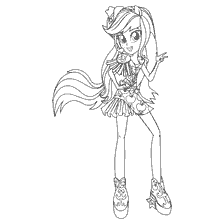 Rainbow Rock Applejack
