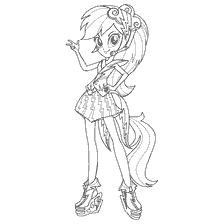 Rainbow Rock Rainbow Dash