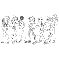 Die ouens van Monster High