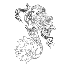 Sirena Won Boo, daughter of a mermaid and a ghost
