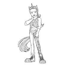 Colorear por Nathan Roth desde Monster High