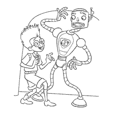 Home Robot Carl and the Boy
