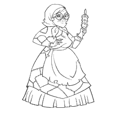 Colorear a la Sra. Hyde de Monster High