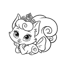 Katjie Cutie. Prinses Aurora se troeteldier