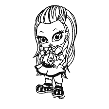 Little Children Monster High: Frankie Stein