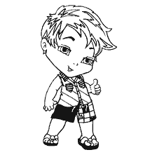 Colorear Little Jackson Jekyll de Monster High