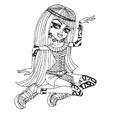 Coloring by Cleo de Nile