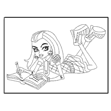 Coloring by Frankie Stein