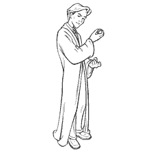 coloriage: Coloration de Draco Malfoy de Harry Potter