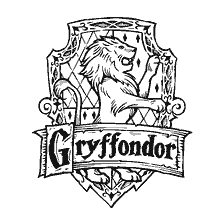 coloriage: Manteau de la Faculté de Griffindor de Harry Potter