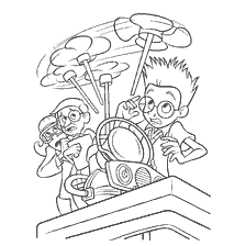 Characters from Visiting the Robinsons with Ventilation