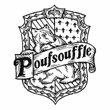 coloriage: Armes de la Faculté de Puffendui de Harry Potter