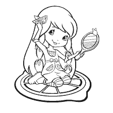 Charlotte Strawberry Lemon with a Mirror