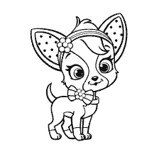Раскраски собачки распечатать бесплатно формат а4 Pet Orange - coloring book Free PNG Printable Template & Coloring sheet