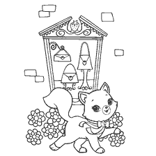 Kitten Eclair, troeteldier van Charlotte Strawberry