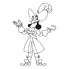 Capitán Hook de Jake y los piratas de Neverland