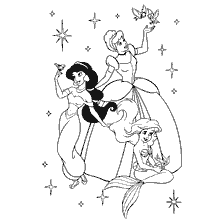 Jasmine, Aspoestertjie en Ariel