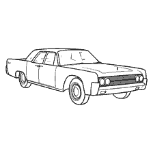 Kleurschema voor een klassieke pick-up truck
