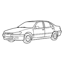 Painting Peugeot's car